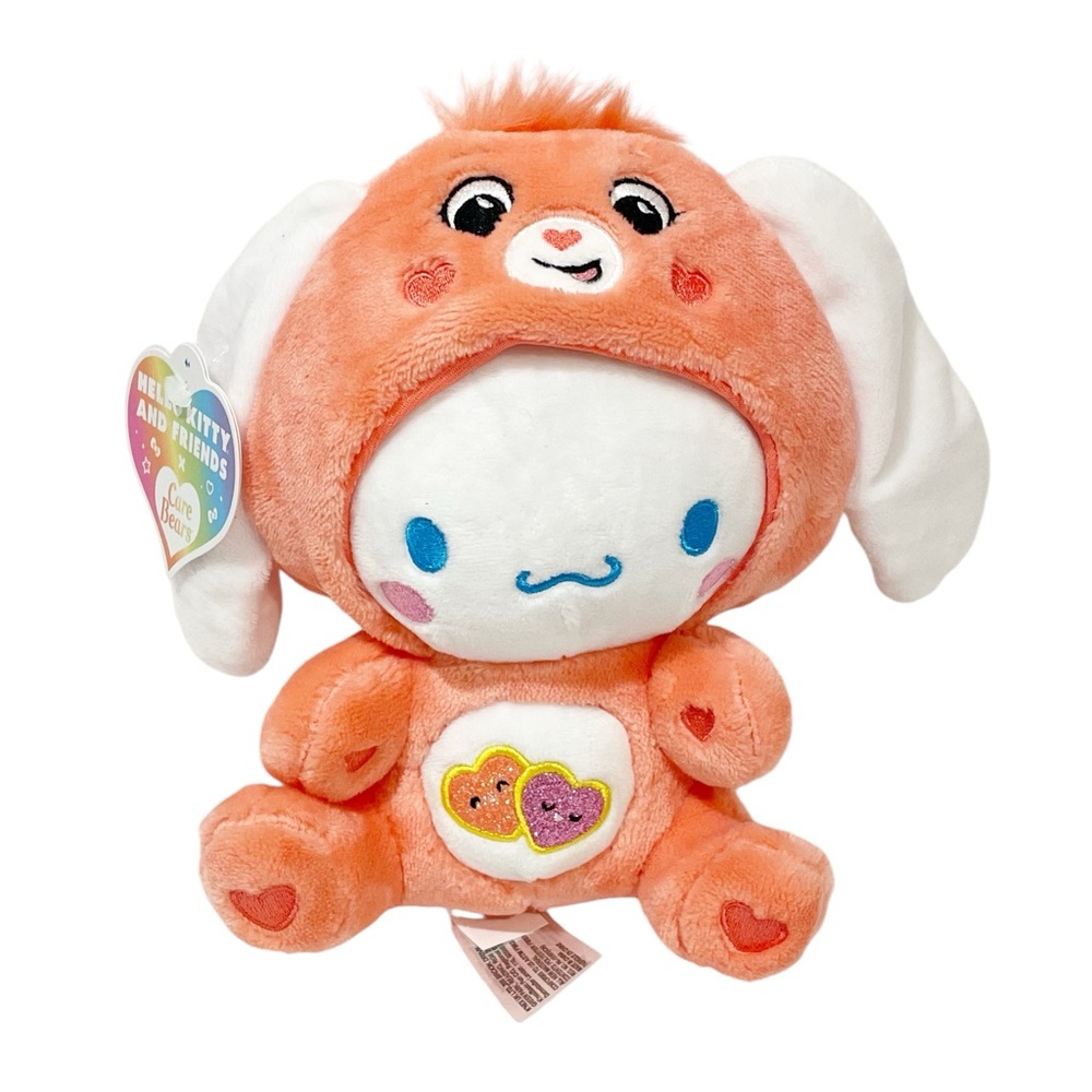 Sanrio Hello‎ Kitty x Care Bears 9" Plush Cinnamoroll Stuffed Animal NEW